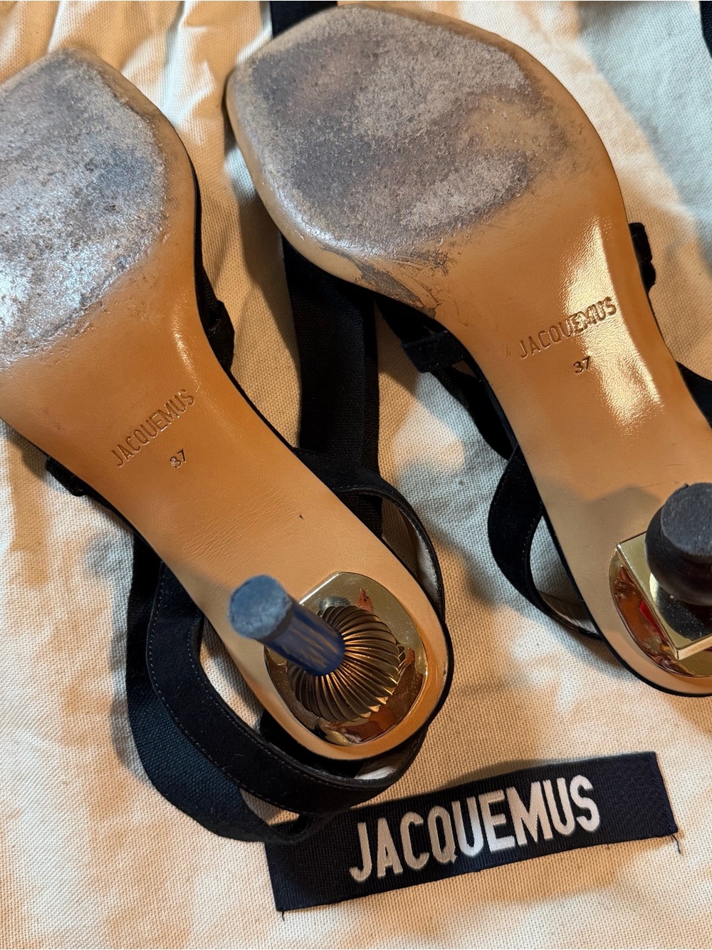 Jacquemus Strappy Les Sandales Heels - Picture 4 of 4